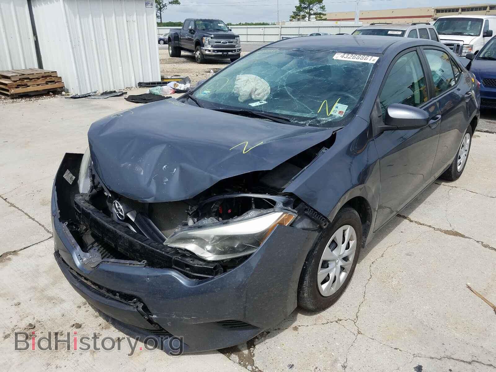2014 TOYOTA COROLLA - VIN: 2T1BURHEXEC028757 - Фото 2