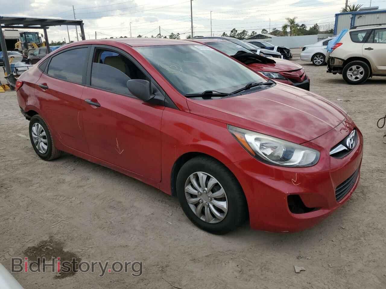 2012 HYUNDAI ACCENT - VIN: KMHCT4AEXCU071253 - Фото 4