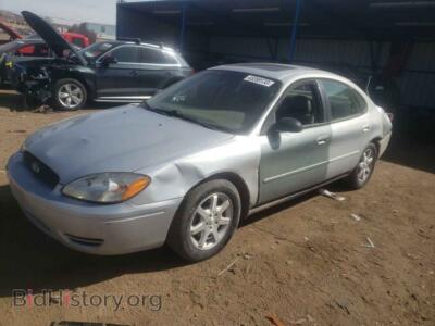 2006 Ford TAURUS Taurus SEL, silver — VIN 1FAFP56U96A182335, Copart