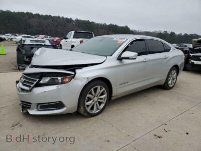 2017 Chevrolet IMPALA LT, серебристый — VIN 2G1105SA6H9166525, Copart