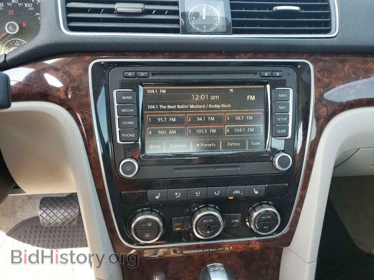 2013 VOLKSWAGEN PASSAT - VIN: 1VWCN7A3XDC009421 - Фото 9