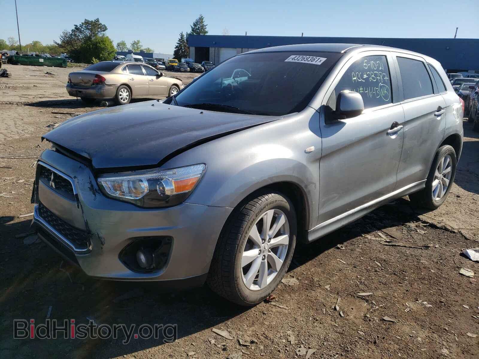 2013 MITSUBISHI OUTLANDER - VIN: 4A4AP4AU3DE024643 - Фото 2