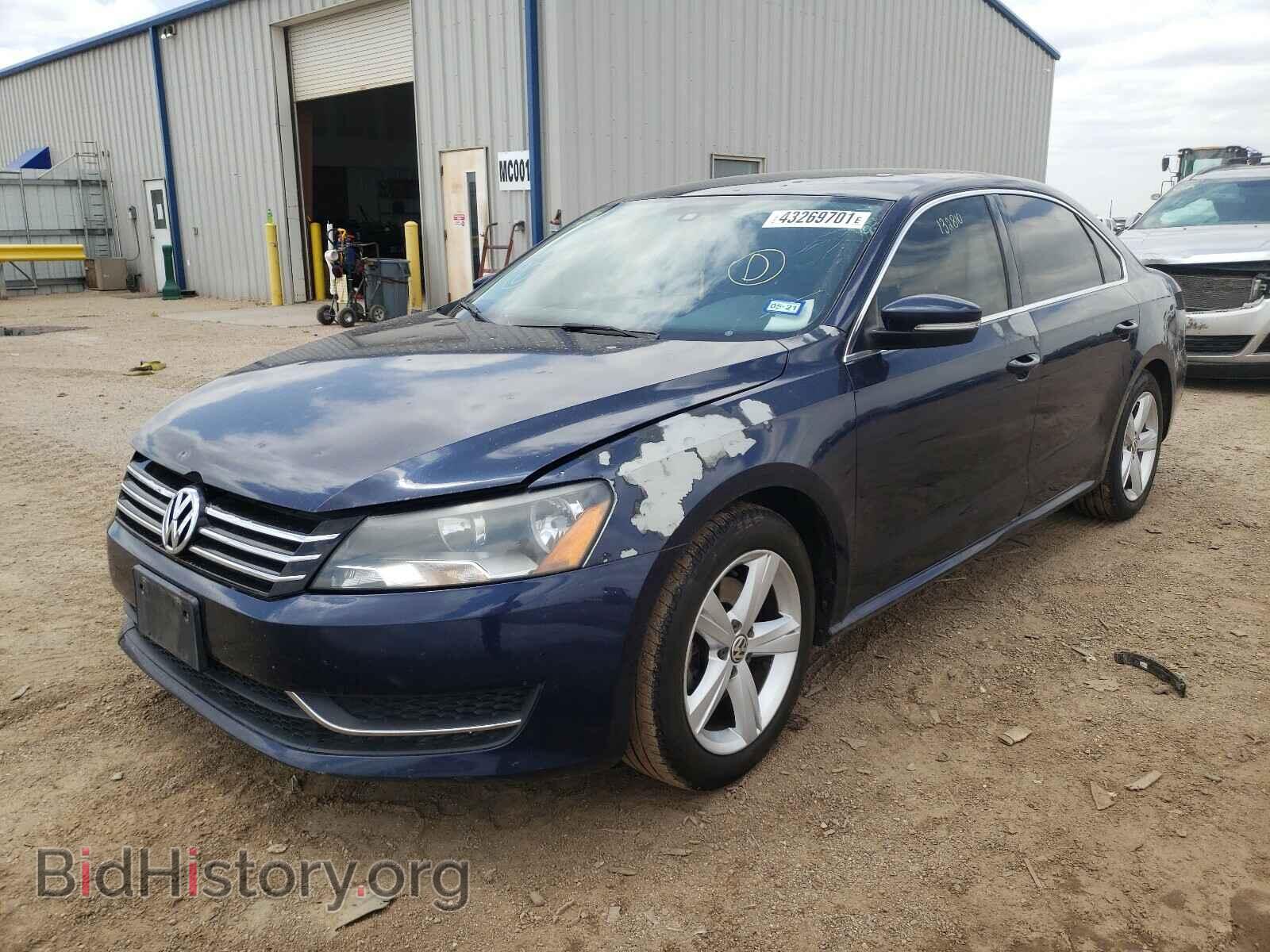2014 VOLKSWAGEN PASSAT - VIN: 1VWAT7A38EC042903 - Фото 2