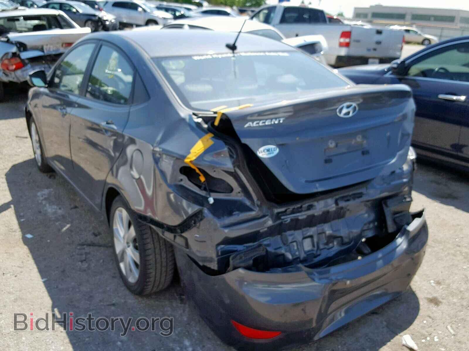 2012 HYUNDAI ACCENT - VIN: KMHCU4AE6CU148360 - Фото 3