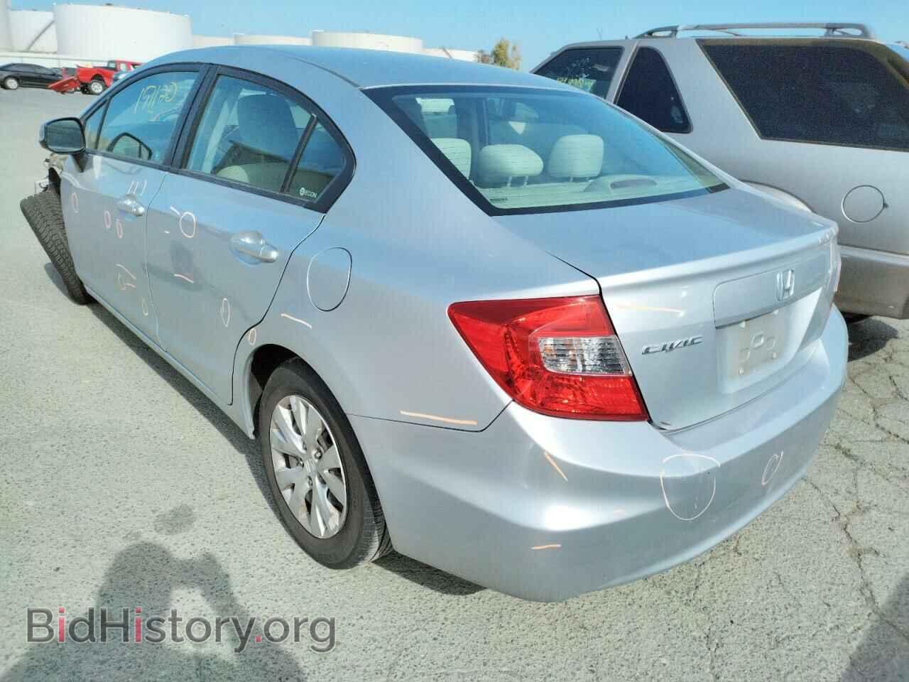 2012 HONDA CIVIC - VIN: 2HGFB2F52CH591677 - Фото 3