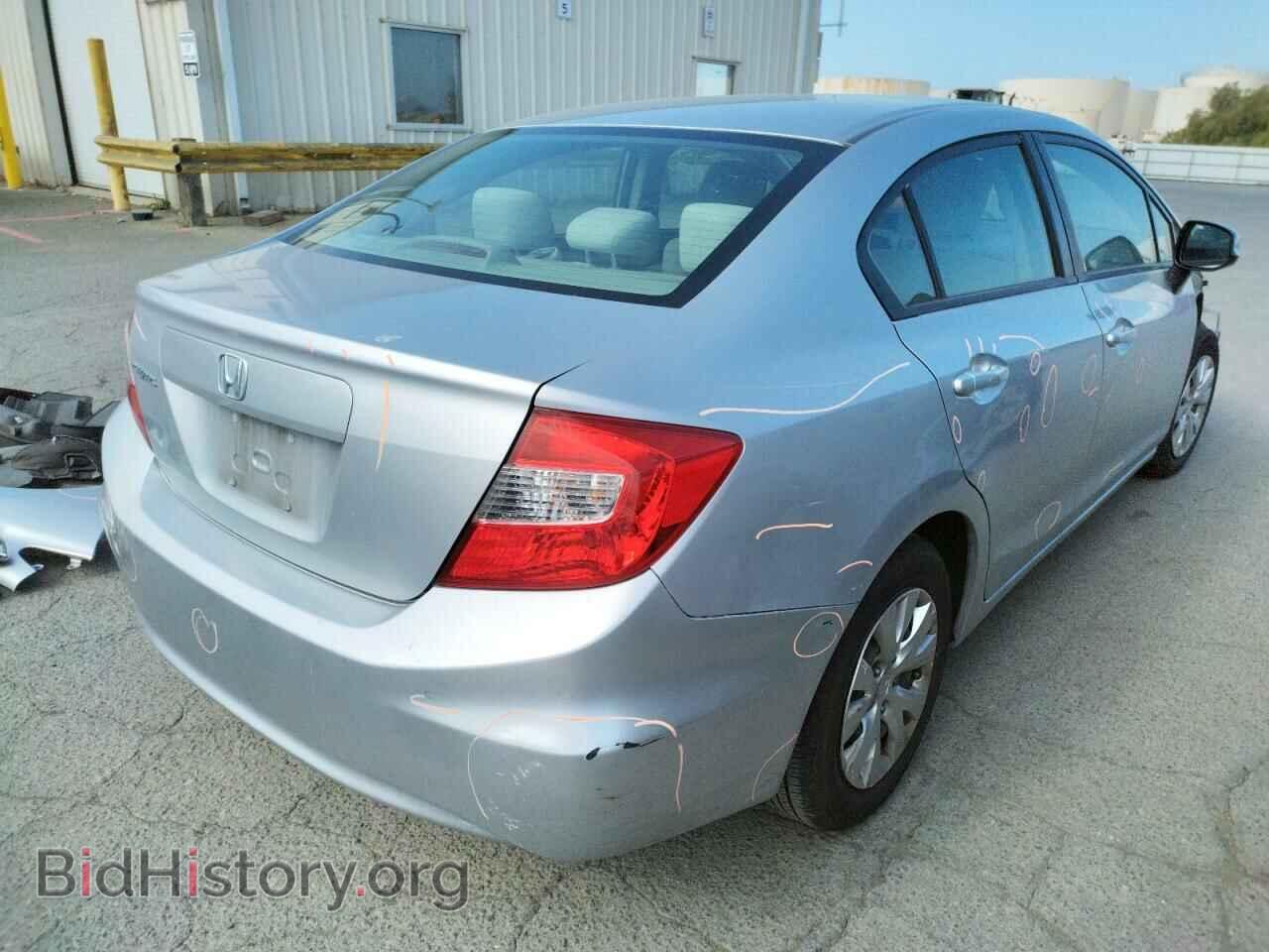 2012 HONDA CIVIC - VIN: 2HGFB2F52CH591677 - Фото 4