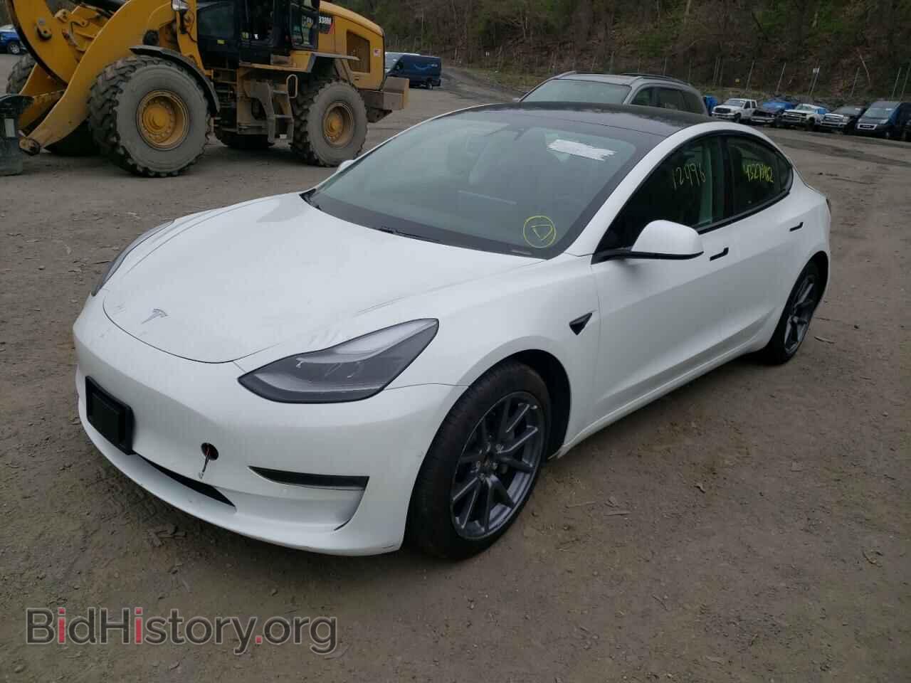 2021 TESLA MODEL 3 - VIN: 5YJ3E1EA3MF991739 - Фото 2