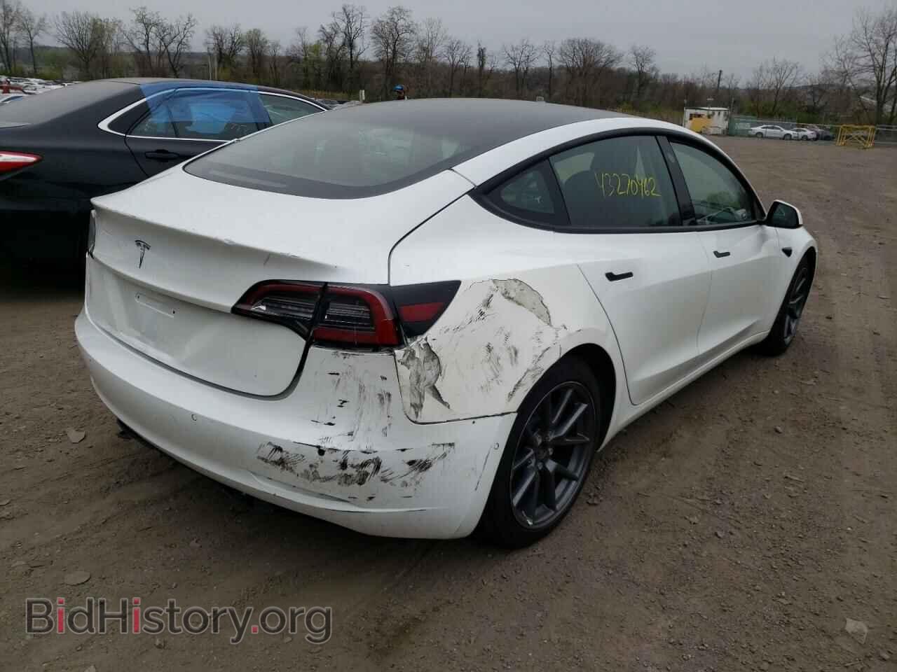 2021 TESLA MODEL 3 - VIN: 5YJ3E1EA3MF991739 - Фото 4