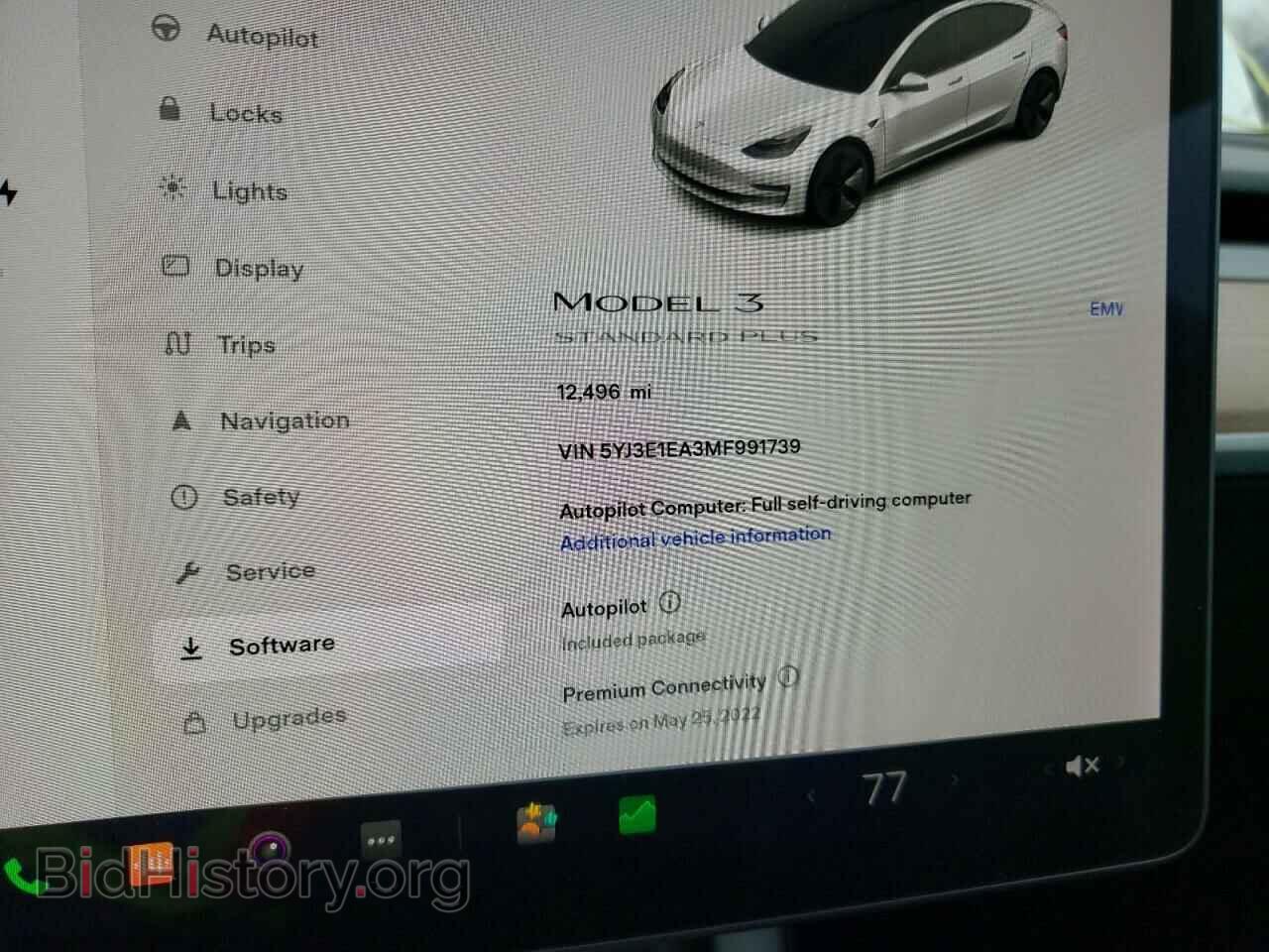2021 TESLA MODEL 3 - VIN: 5YJ3E1EA3MF991739 - Фото 8
