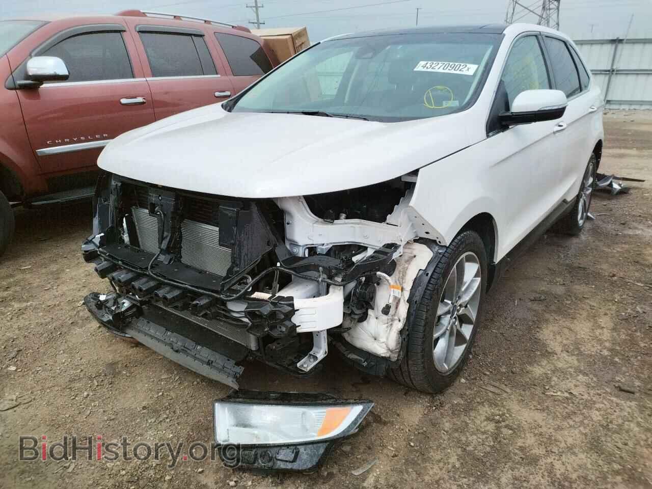 2017 FORD EDGE - VIN: 2FMPK4K82HBB87377 - Фото 2