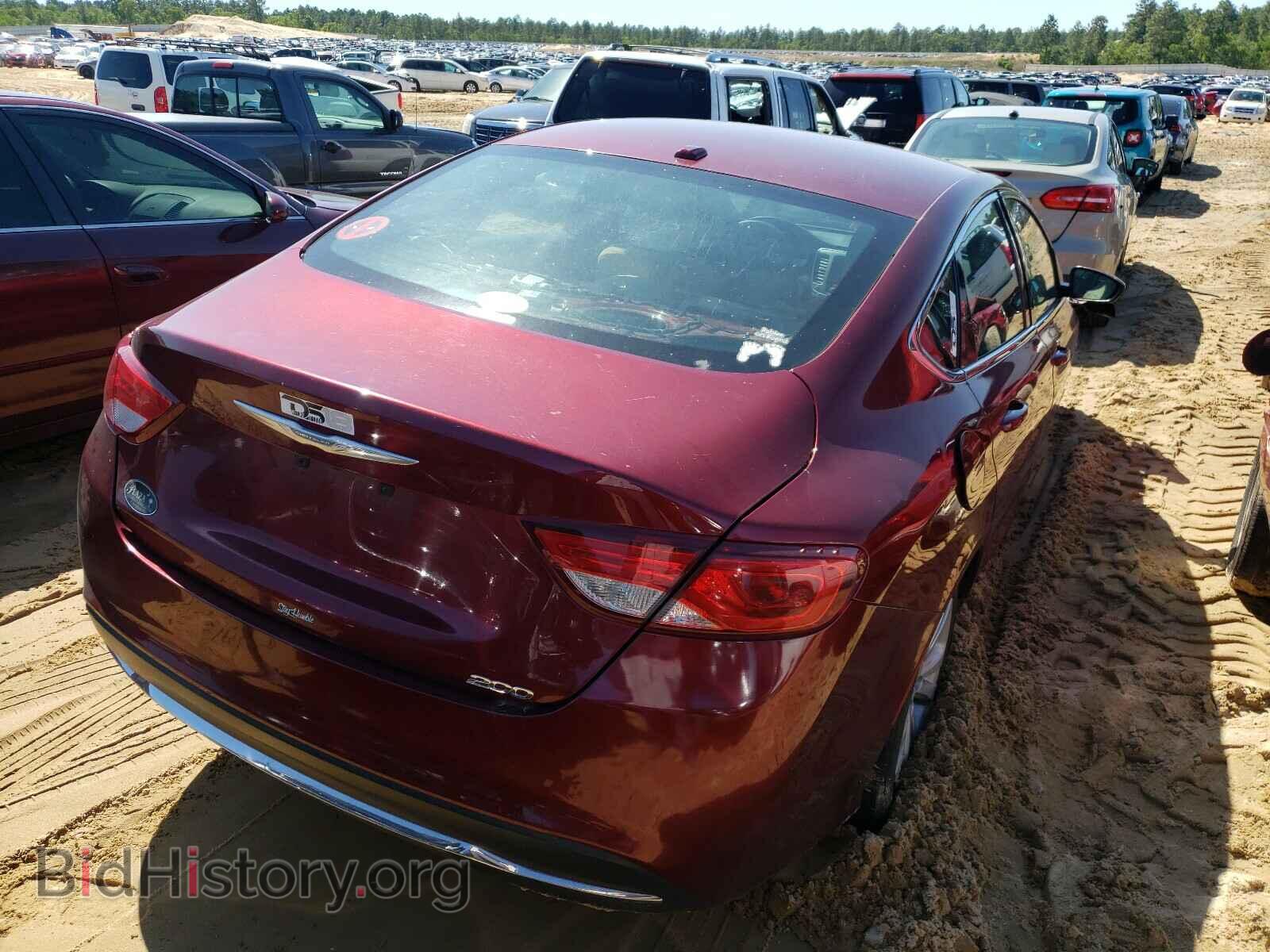 2015 CHRYSLER 200 - VIN: 1C3CCCAB8FN521425 - Фото 4