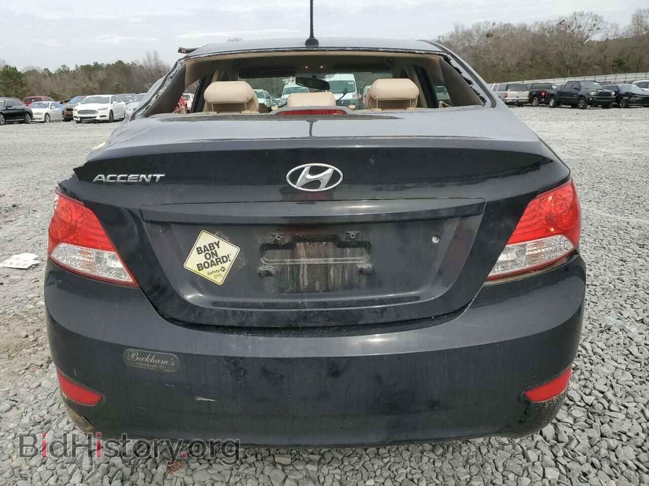 2012 HYUNDAI ACCENT - VIN: KMHCU4AE2CU071065 - Фото 6