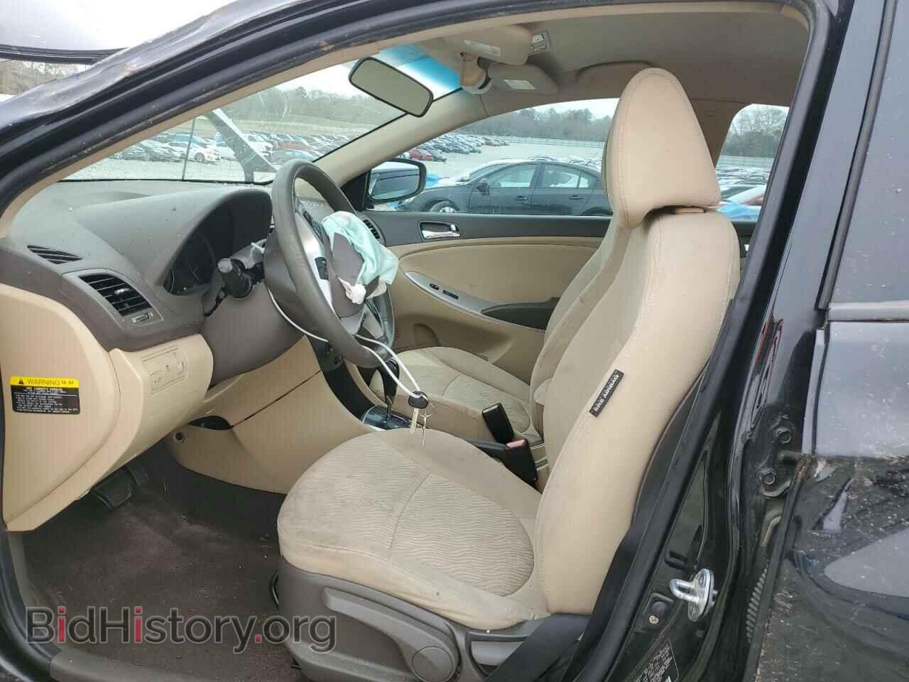 2012 HYUNDAI ACCENT - VIN: KMHCU4AE2CU071065 - Фото 7