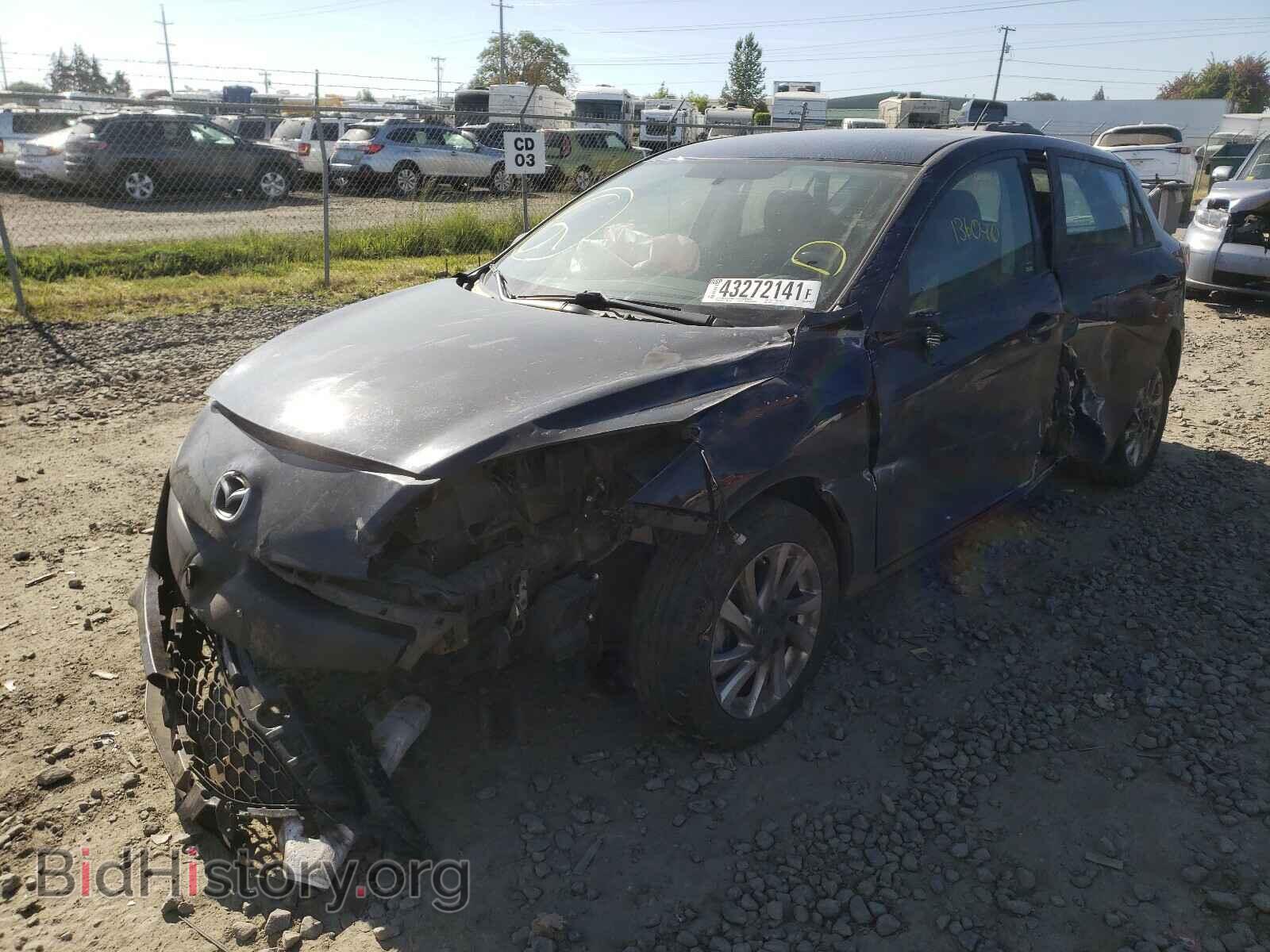 2013 MAZDA 3 - VIN: JM1BL1LP8D1839473 - Photo 2
