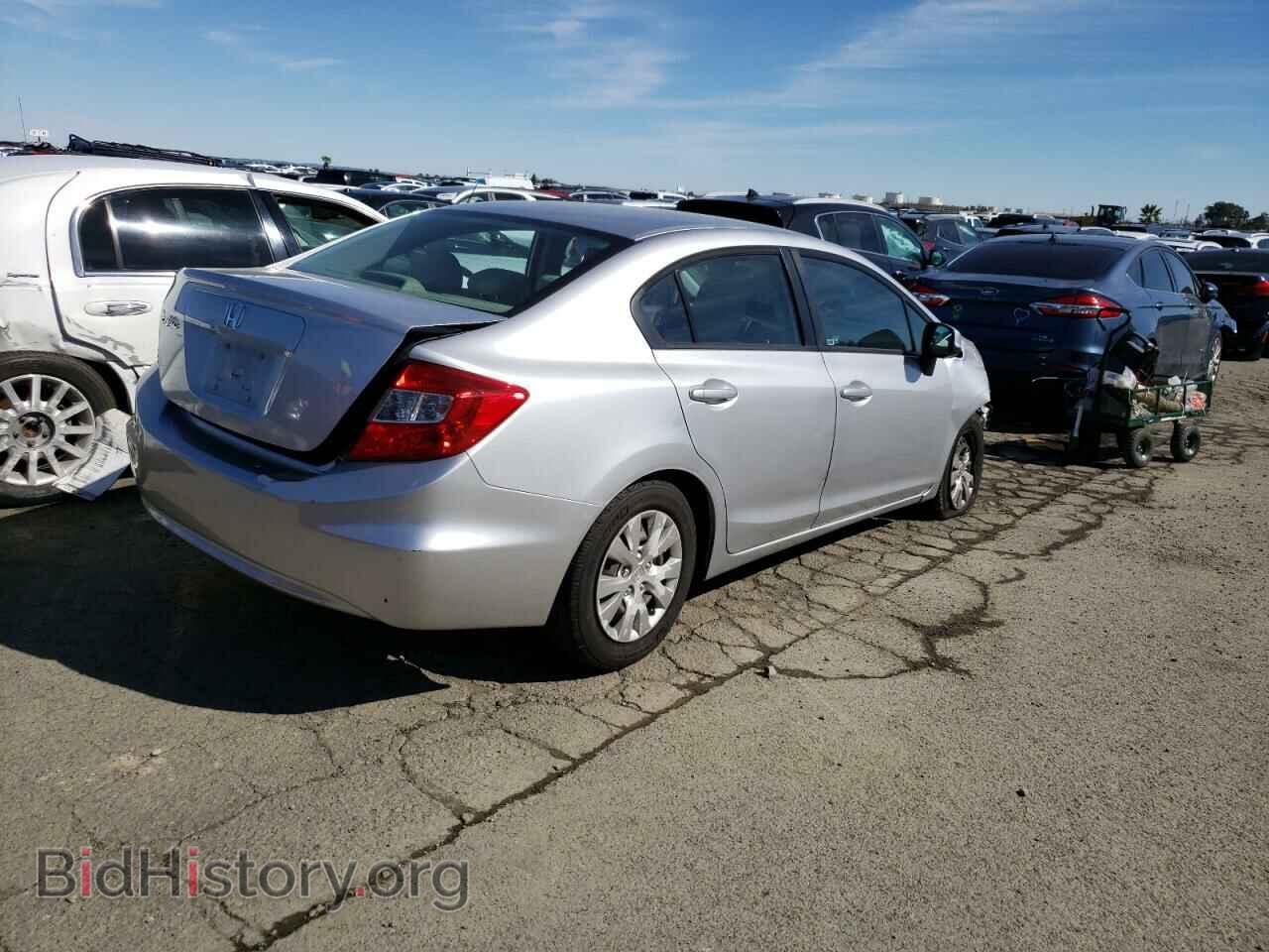 2012 HONDA CIVIC - VIN: 19XFB2F56CE339649 - Фото 3