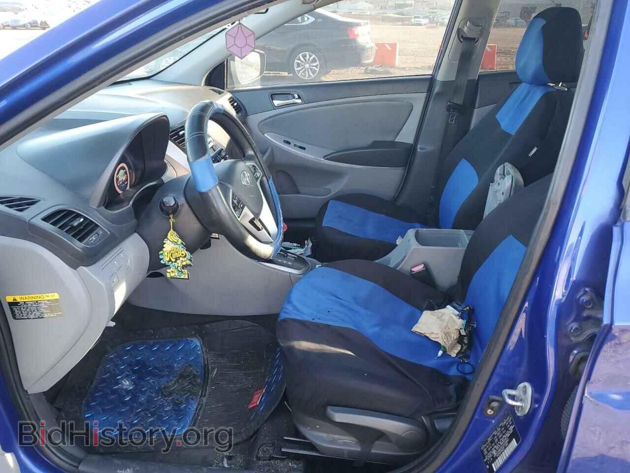 2012 HYUNDAI ACCENT - VIN: KMHCU4AE6CU209965 - Фото 7