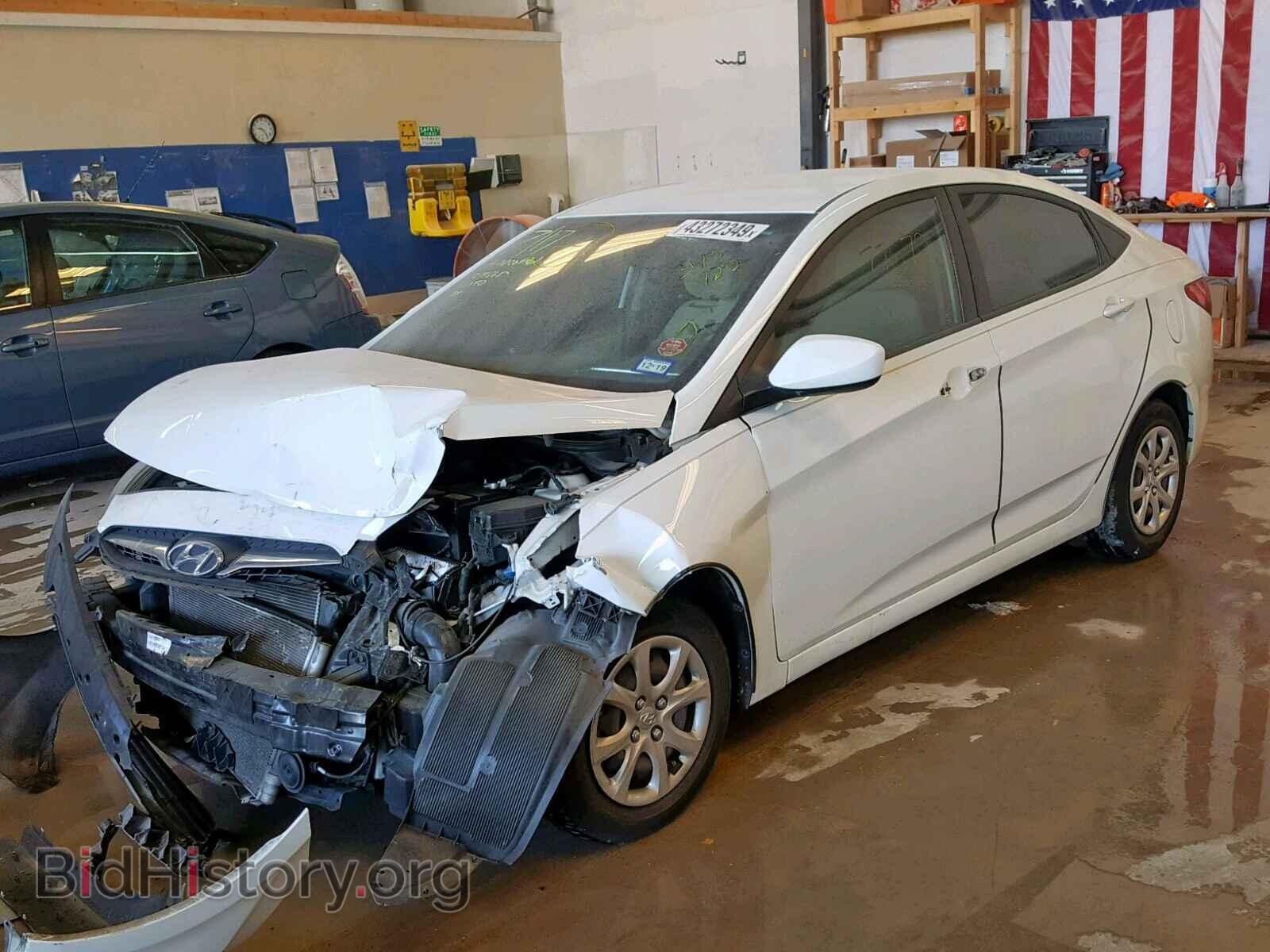 2013 HYUNDAI ACCENT - VIN: KMHCT4AE8DU343722 - Фото 2