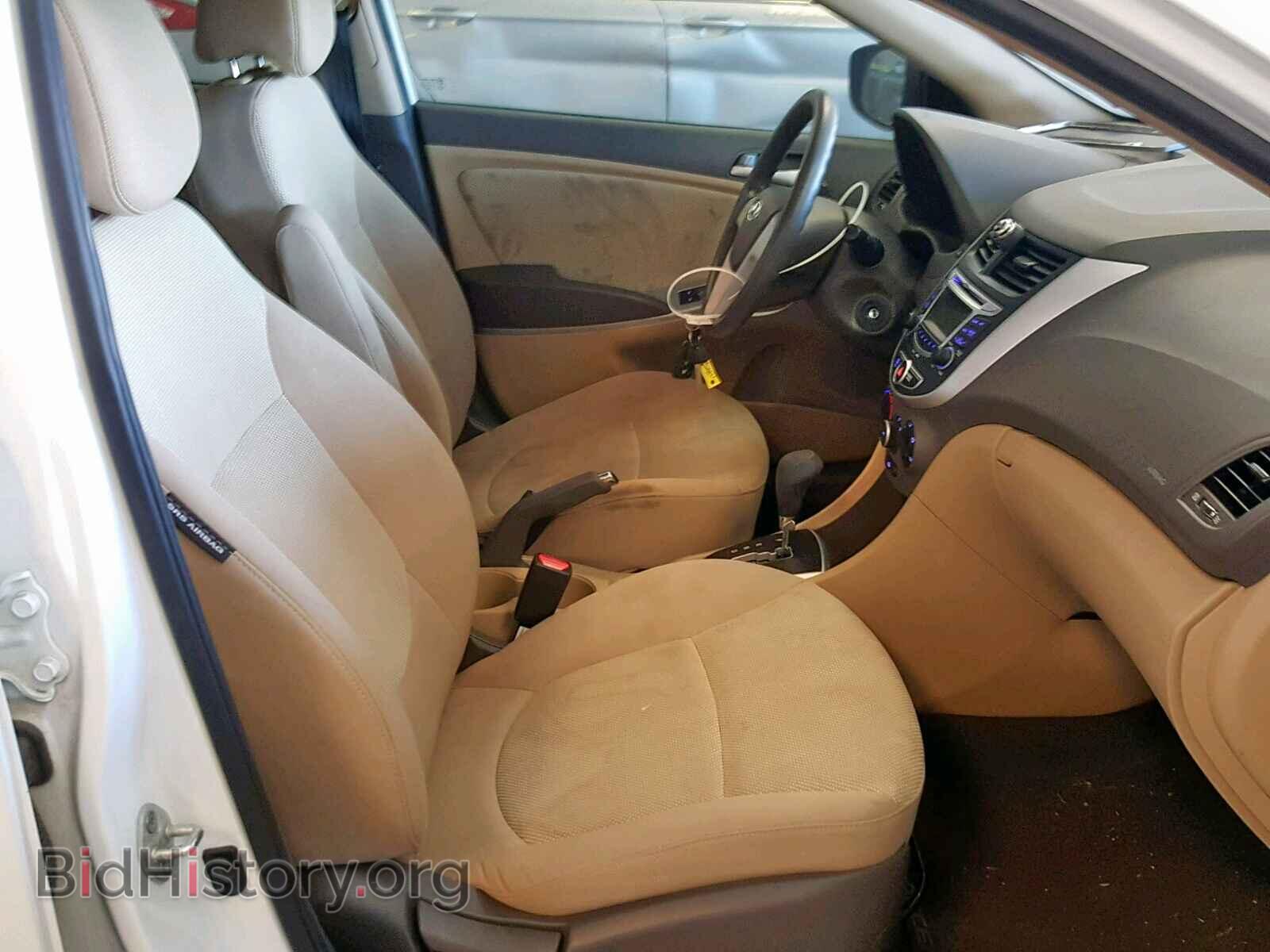 2013 HYUNDAI ACCENT - VIN: KMHCT4AE8DU343722 - Фото 5