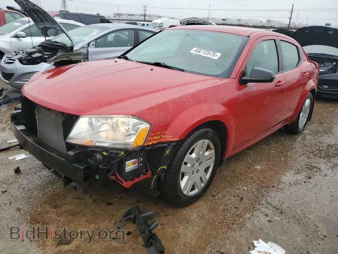 Фотография 1C3CDZAB7EN173437 - DODGE AVENGER 2014