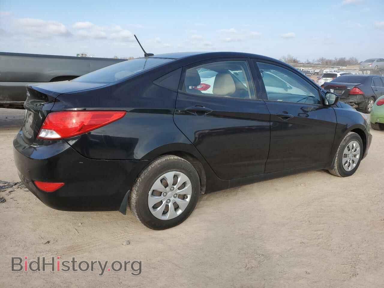 2016 HYUNDAI ACCENT - VIN: KMHCT4AE6GU160761 - Фото 3