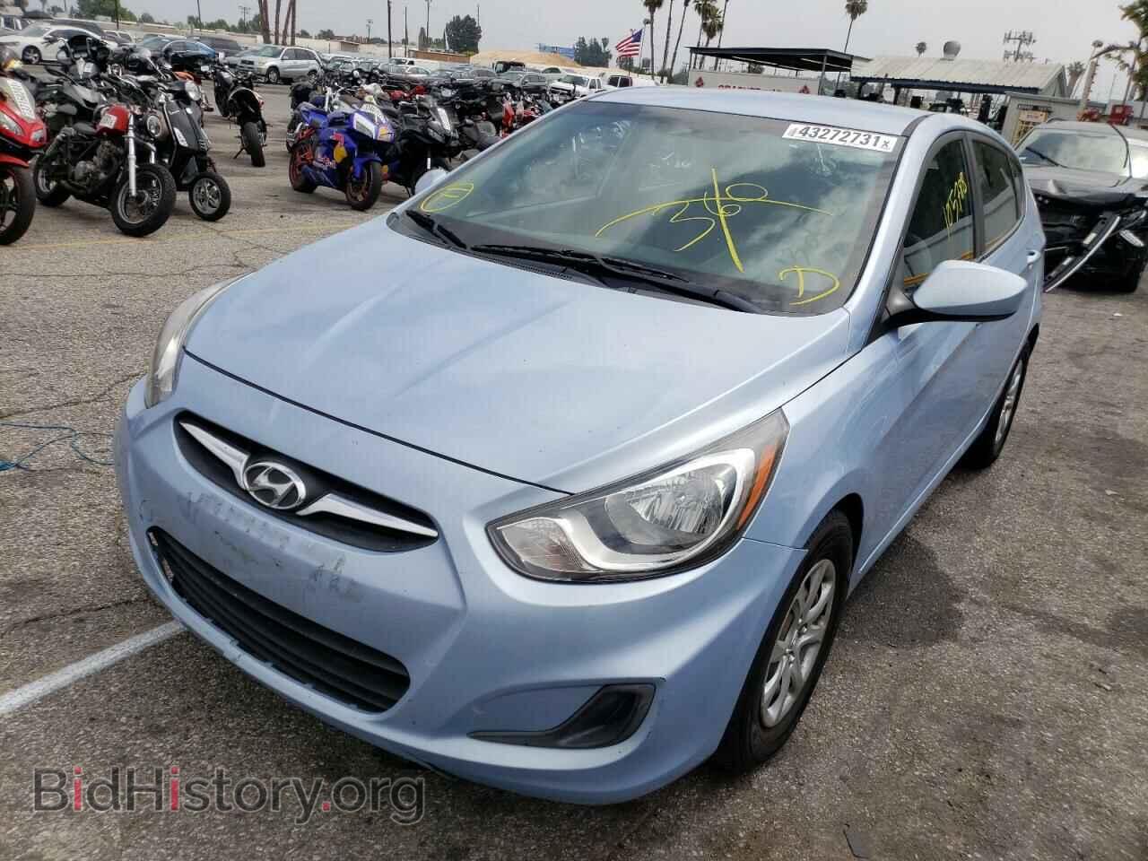 2013 HYUNDAI ACCENT - VIN: KMHCT5AE2DU132392 - Фото 2