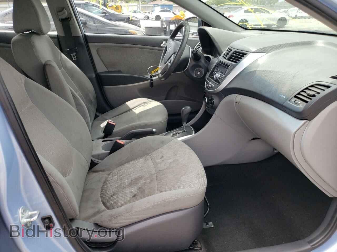 2013 HYUNDAI ACCENT - VIN: KMHCT5AE2DU132392 - Фото 5