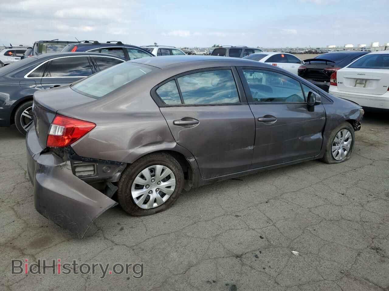 2012 HONDA CIVIC - VIN: 2HGFB2F55CH548323 - Фото 3