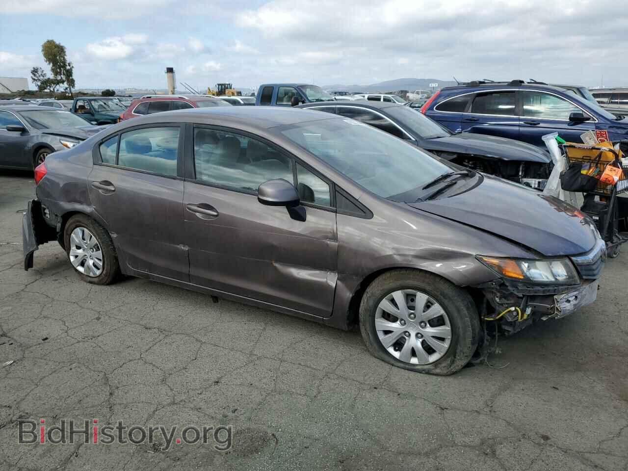 2012 HONDA CIVIC - VIN: 2HGFB2F55CH548323 - Фото 4