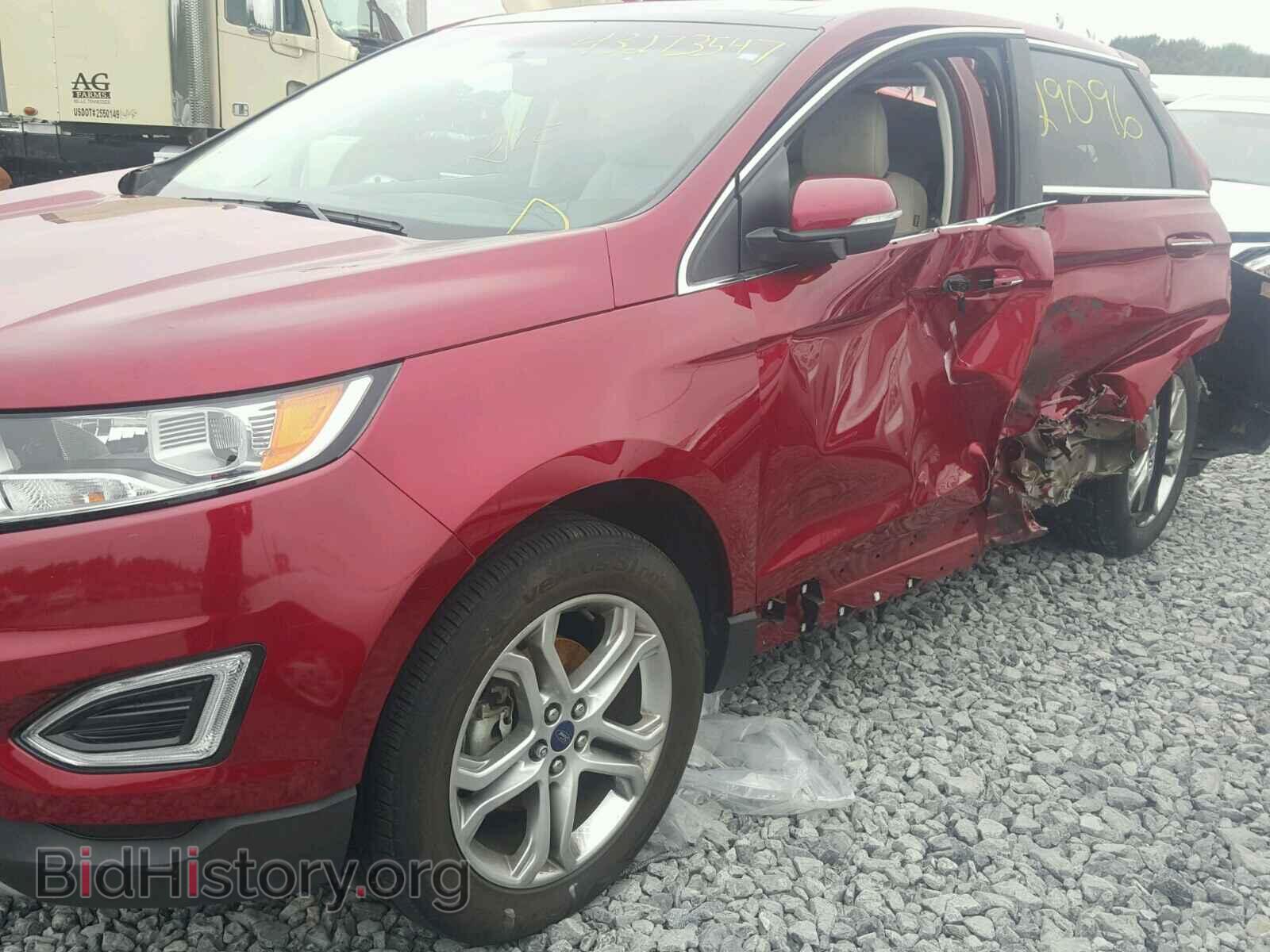 2015 FORD EDGE - VIN: 2FMTK3K94FBC29160 - Фото 9