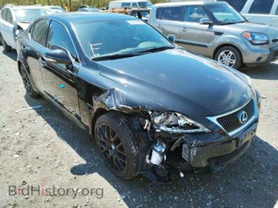 2011 Lexus IS IS 350, черный — VIN JTHCE5C26B5001831, Copart