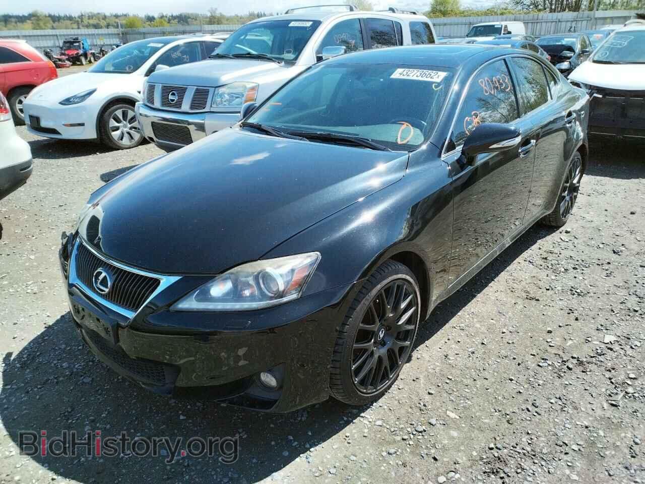 2011 LEXUS IS - VIN: JTHCE5C26B5001831 - Фото 2
