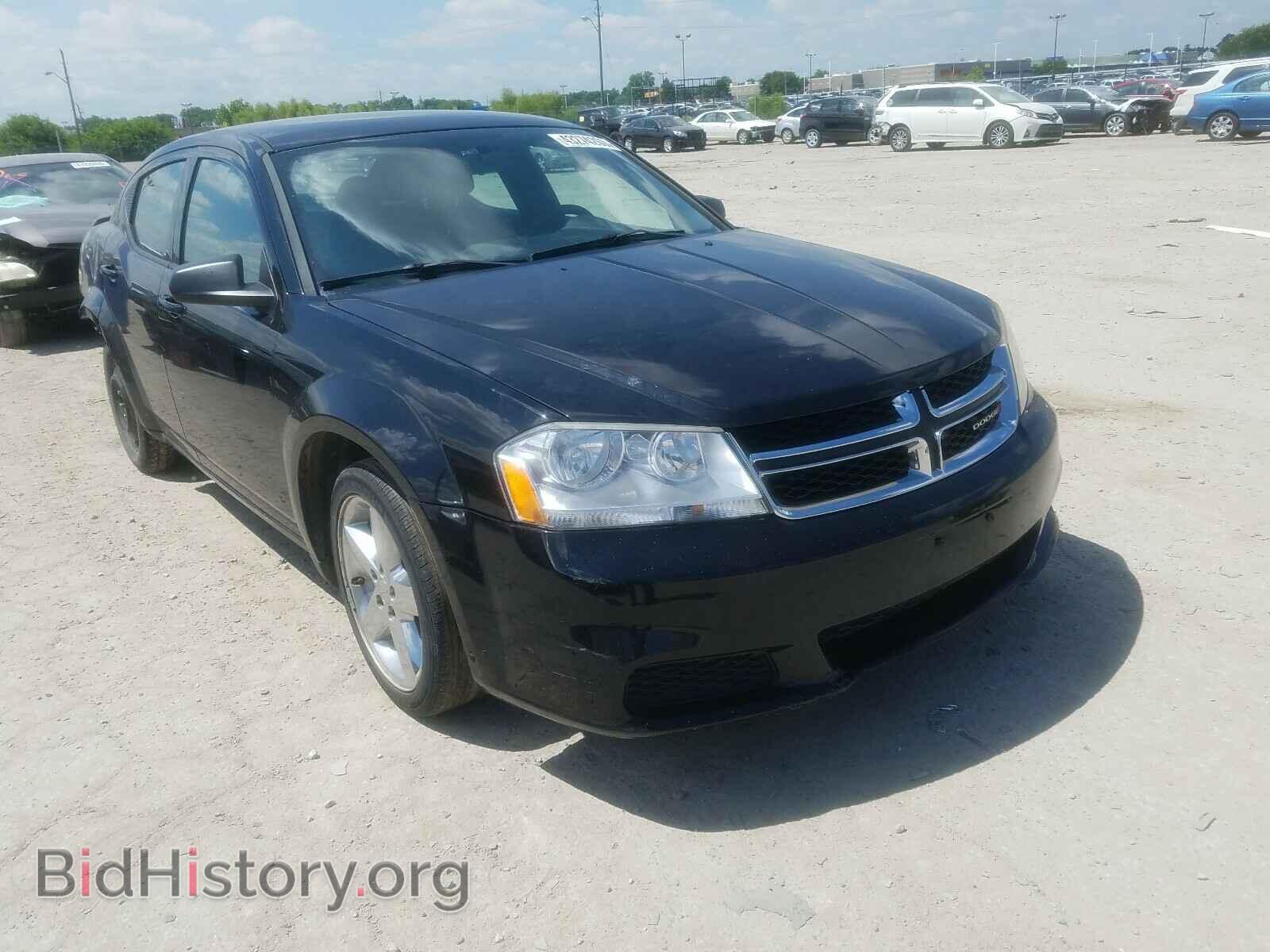 Photo 1C3CDZAB0CN157710 - DODGE AVENGER 2012