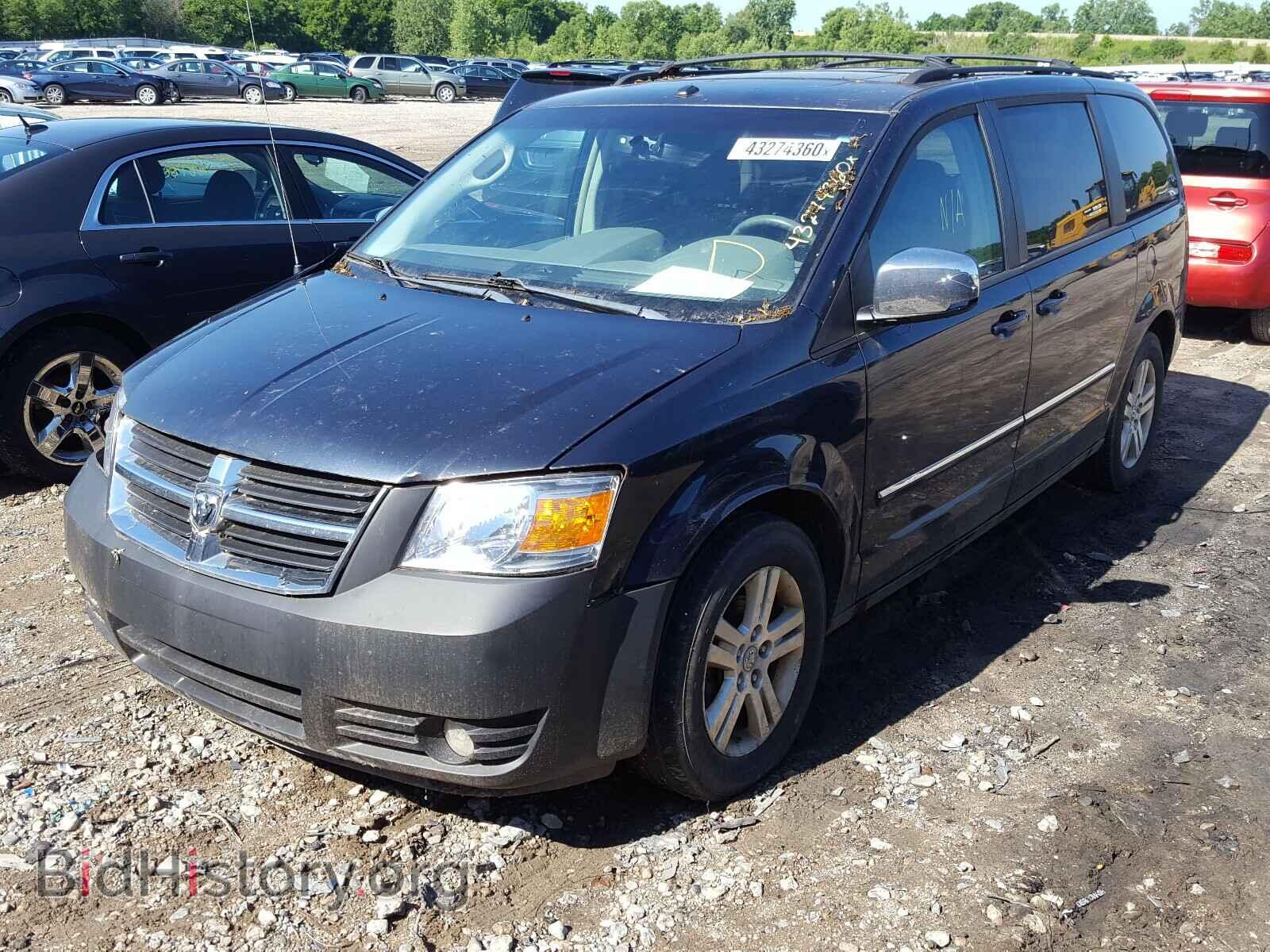 2008 DODGE CARAVAN - VIN: 2D8HN54X68R764592 - Фото 2