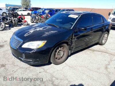 2013 Chrysler 200 200 LX, black — VIN 1C3CCBAB9DN559656, Copart