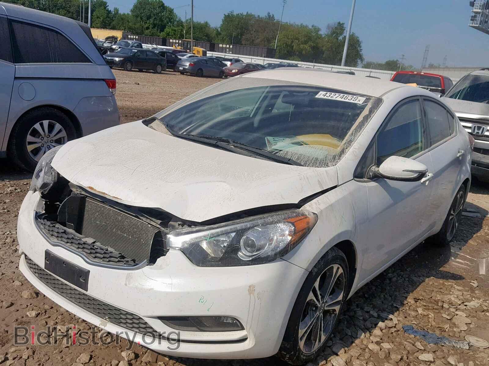 2014 KIA FORTE EX - VIN: KNAFX4A88E5092368 - Фото 2