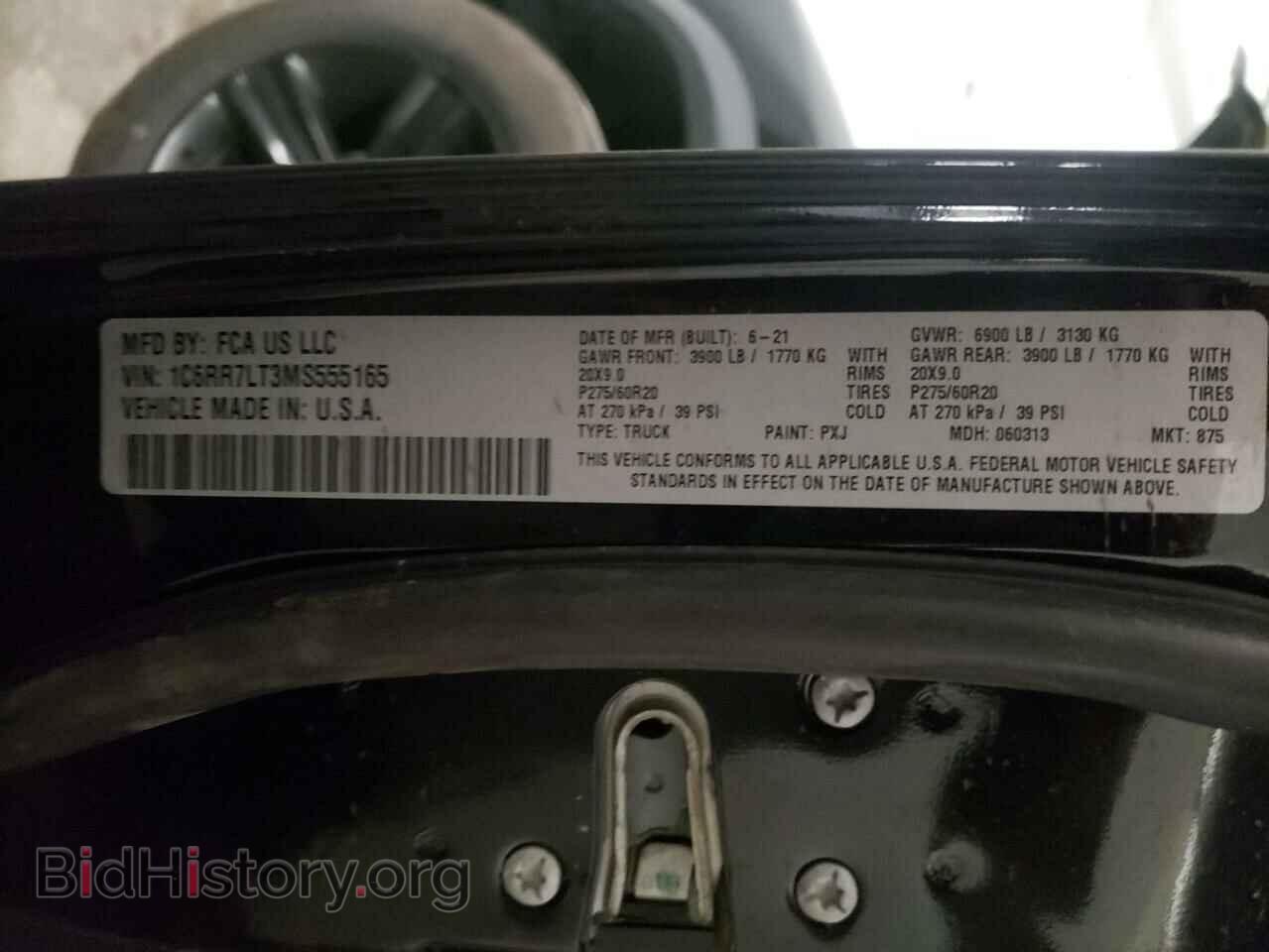 2021 RAM 1500 - VIN: 1C6RR7LT3MS555165 - Photo 10