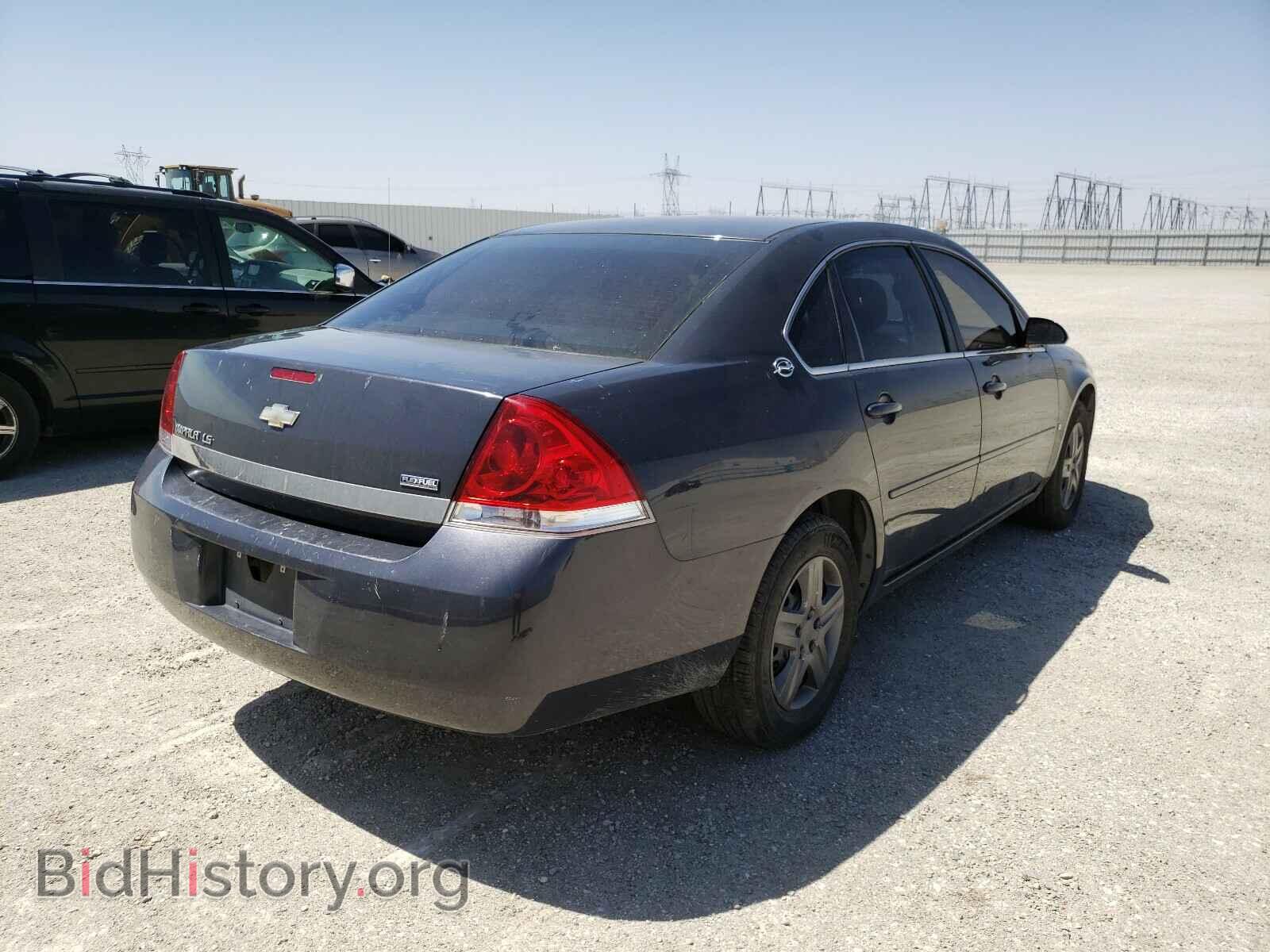 2008 CHEVROLET IMPALA - VIN: 2G1WB55K389205107 - Фото 4