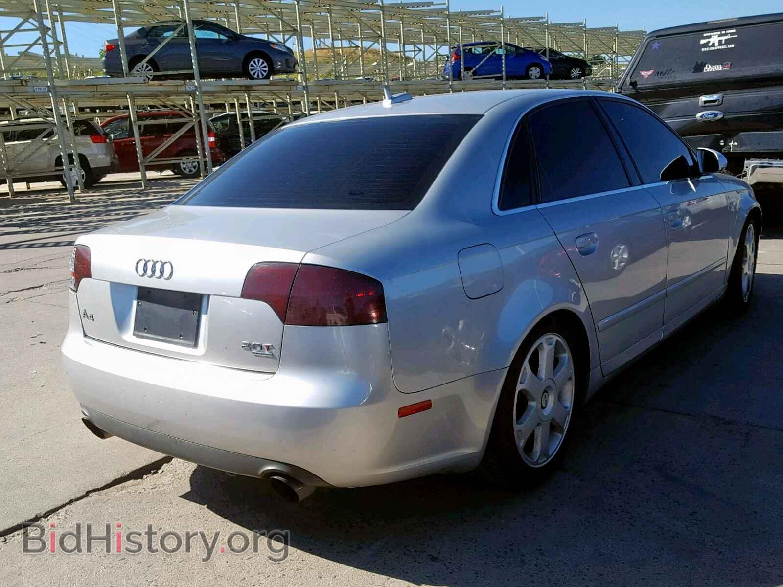 2005 AUDI A4 - VIN: WAUDF68E05A448143 - Фото 4