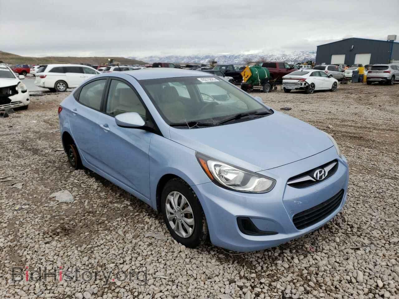 2013 HYUNDAI ACCENT - VIN: KMHCT4AE0DU584349 - Фото 4