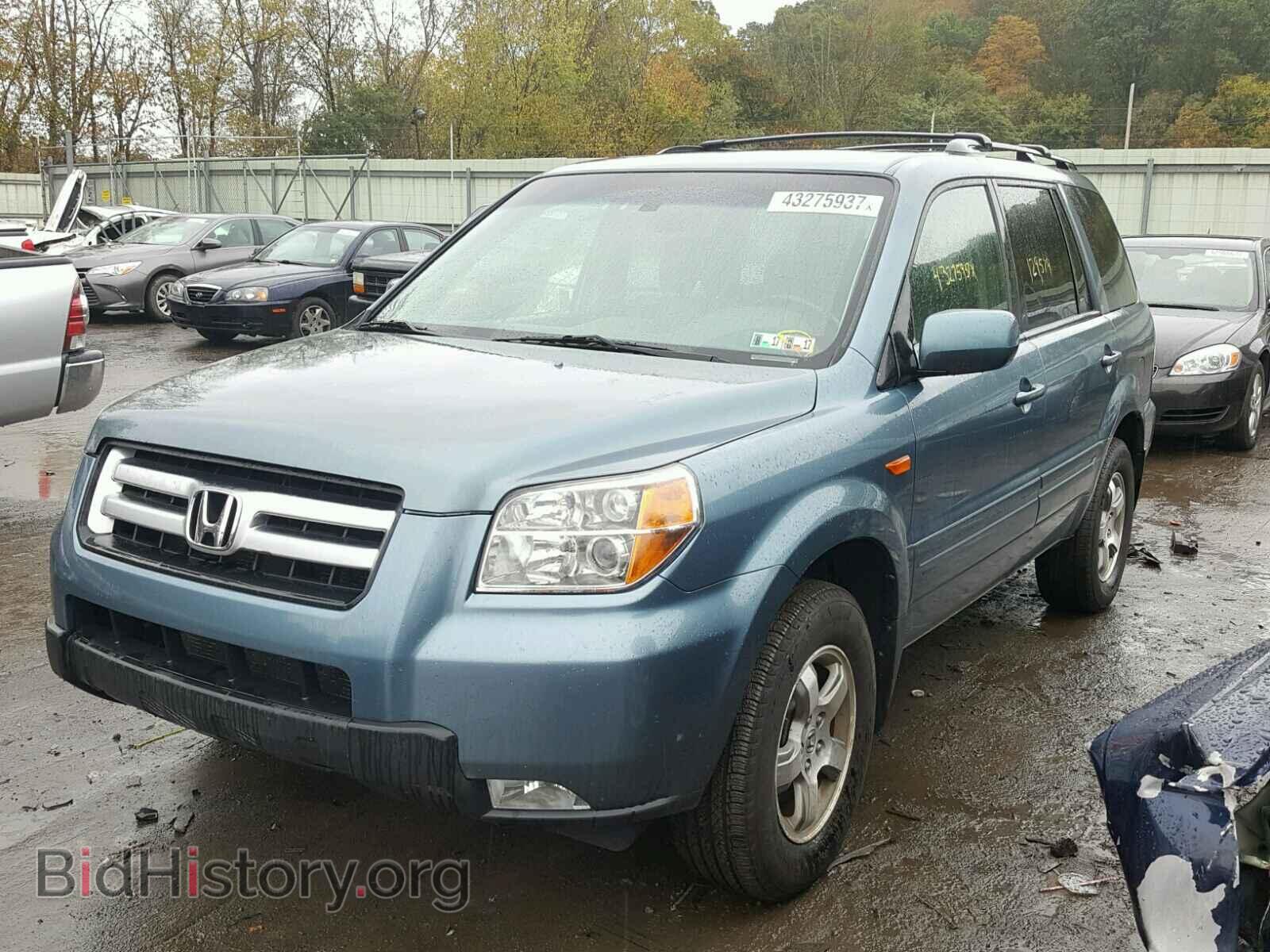 2006 HONDA PILOT - VIN: 2HKYF185X6H501111 - Фото 2