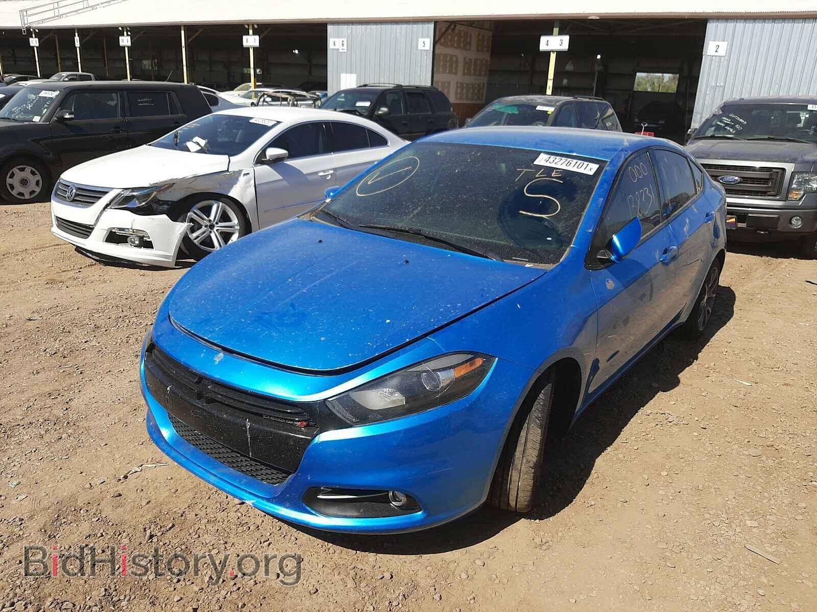 2016 DODGE DART - VIN: 1C3CDFFA8GD818927 - Фото 2