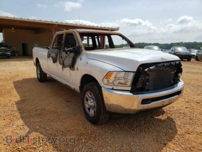 2012 Dodge RAM 2500 RAM 2500 S, белый — VIN 3C6UD5JL0CG309163, Copart