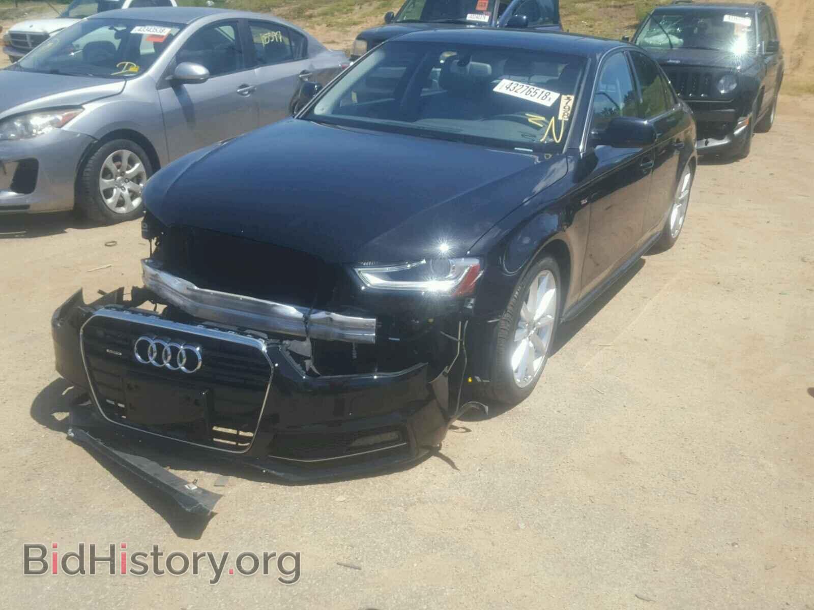 2014 AUDI A4 - VIN: WAUFFAFL9EN009254 - Фото 2