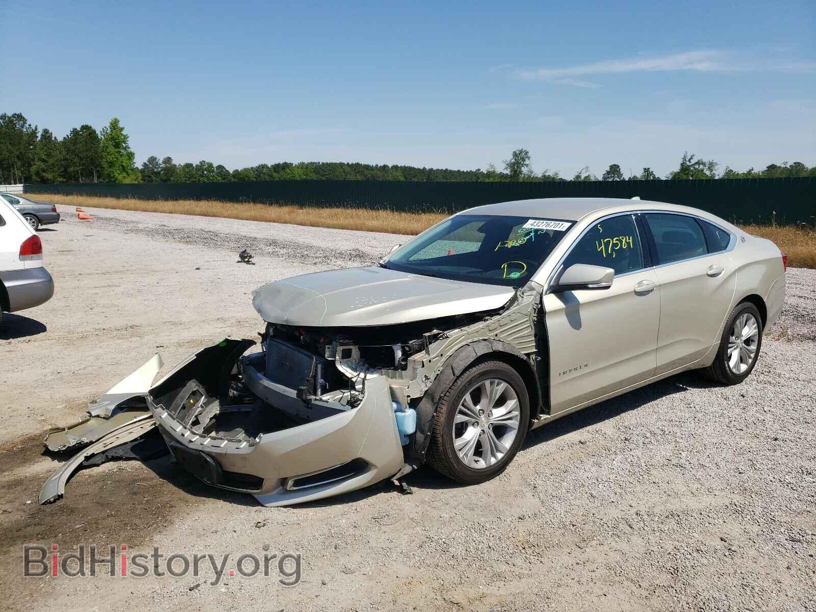 2014 CHEVROLET IMPALA - VIN: 2G1115SL4E9189361 - Фото 2