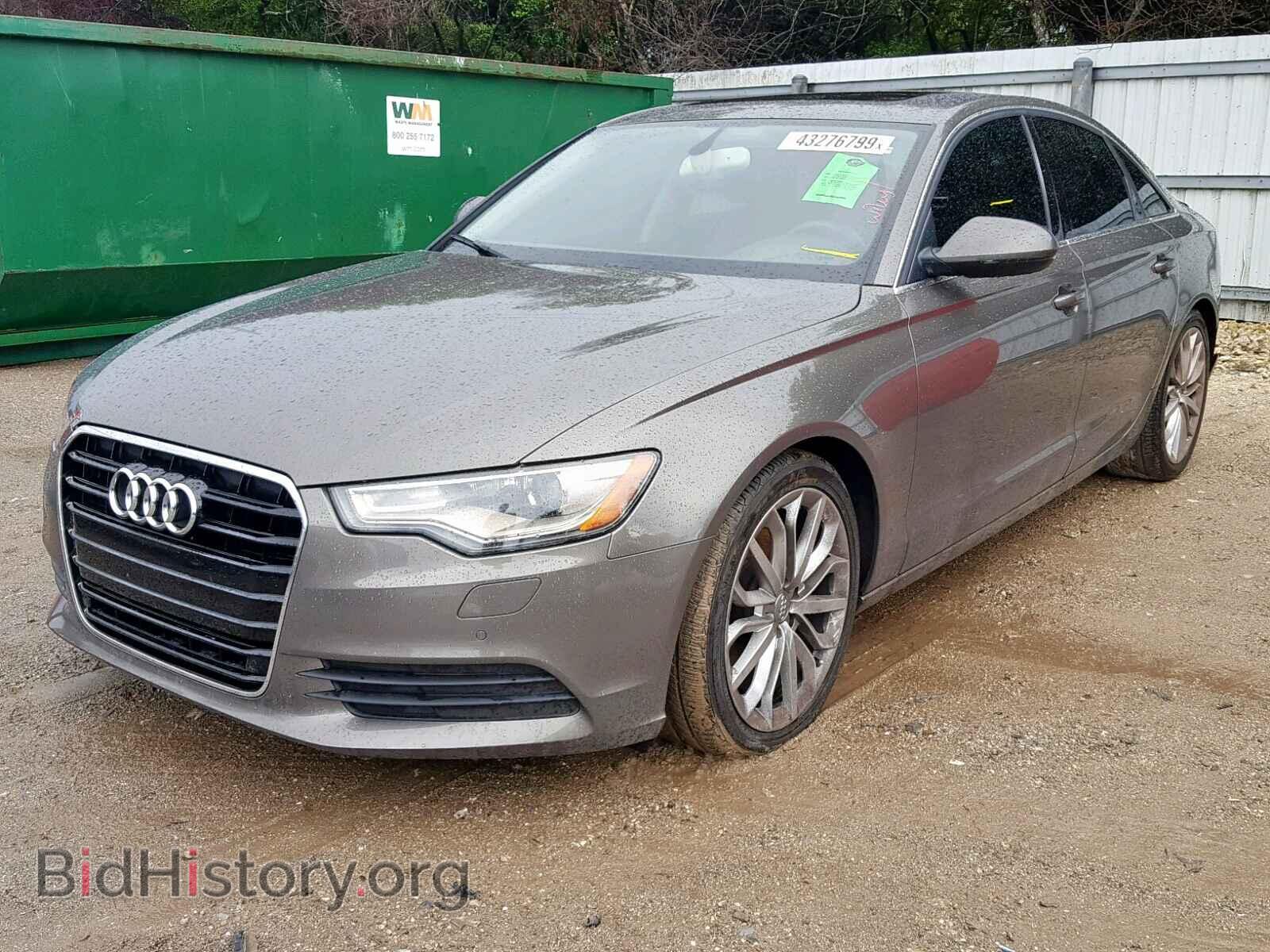 2012 AUDI A6 - VIN: WAUDFBFC0CN150417 - Photo 2