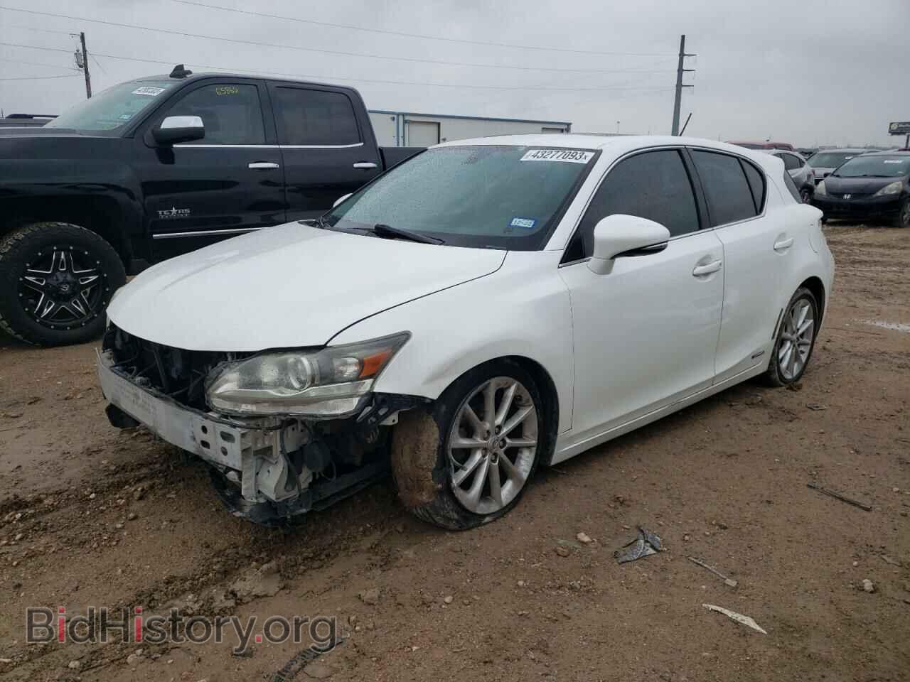 Photo JTHKD5BH0C2067850 - LEXUS CT 200 2012