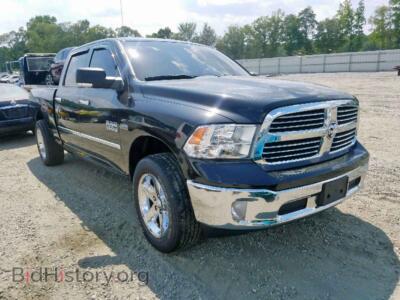 2017 RAM 1500 SLT, черный — VIN 1C6RR7TT2HS621694, Copart