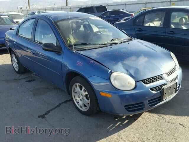 Фотография 1B3ES56C44D518627 - DODGE NEON 2004