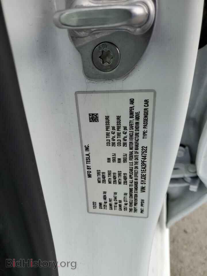 2023 TESLA MODEL 3 - VIN: 5YJ3E1EA3PF447522 - Фото 13