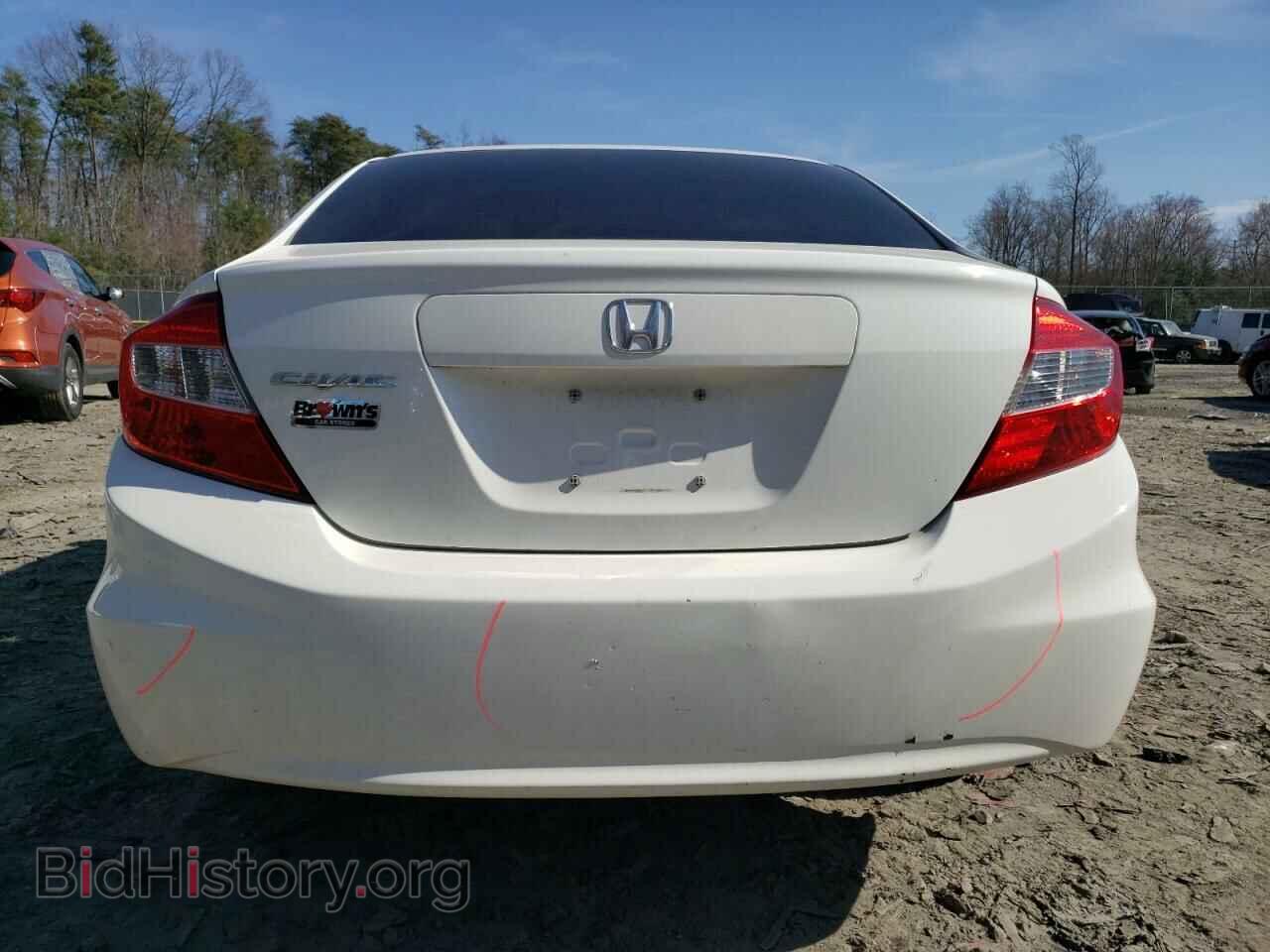 2012 HONDA CIVIC - VIN: 19XFB2F59CE002747 - Фото 6